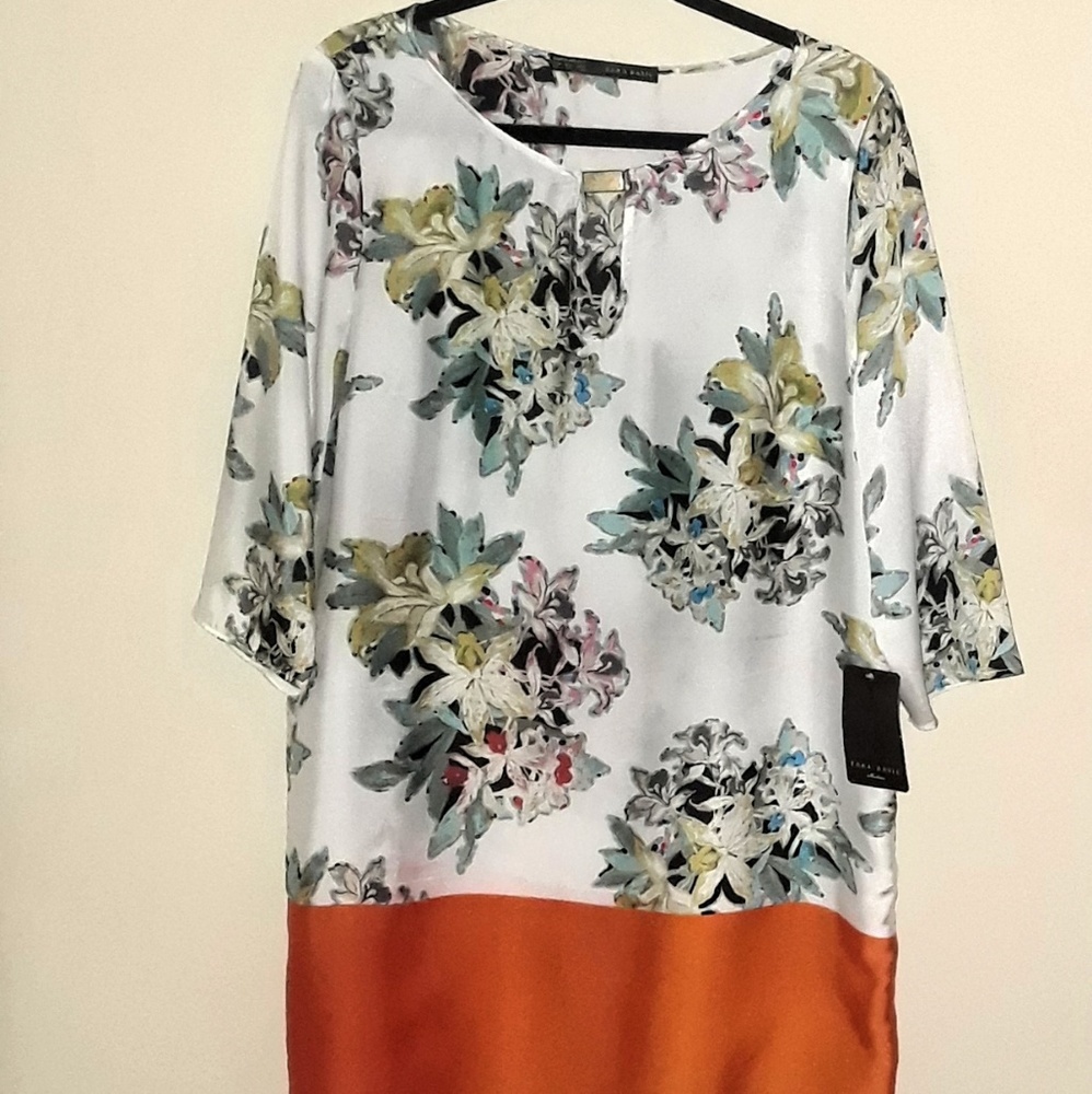 Zara Floral Print Dress